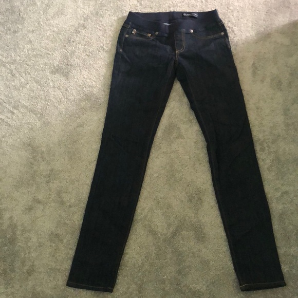 adriano goldschmied ag jeans size 27 skinny dark indigo never worn nordstrom - Picture 2 of 4